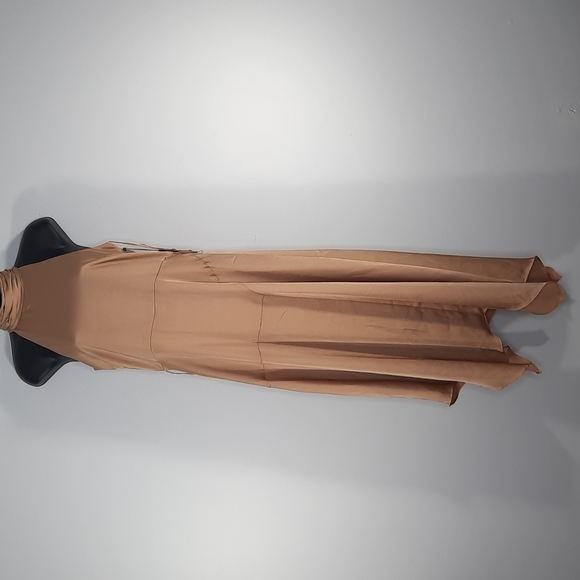 NWT VINCE CAMUTO camel maxi dress SZ 0 - Picture 1 of 13